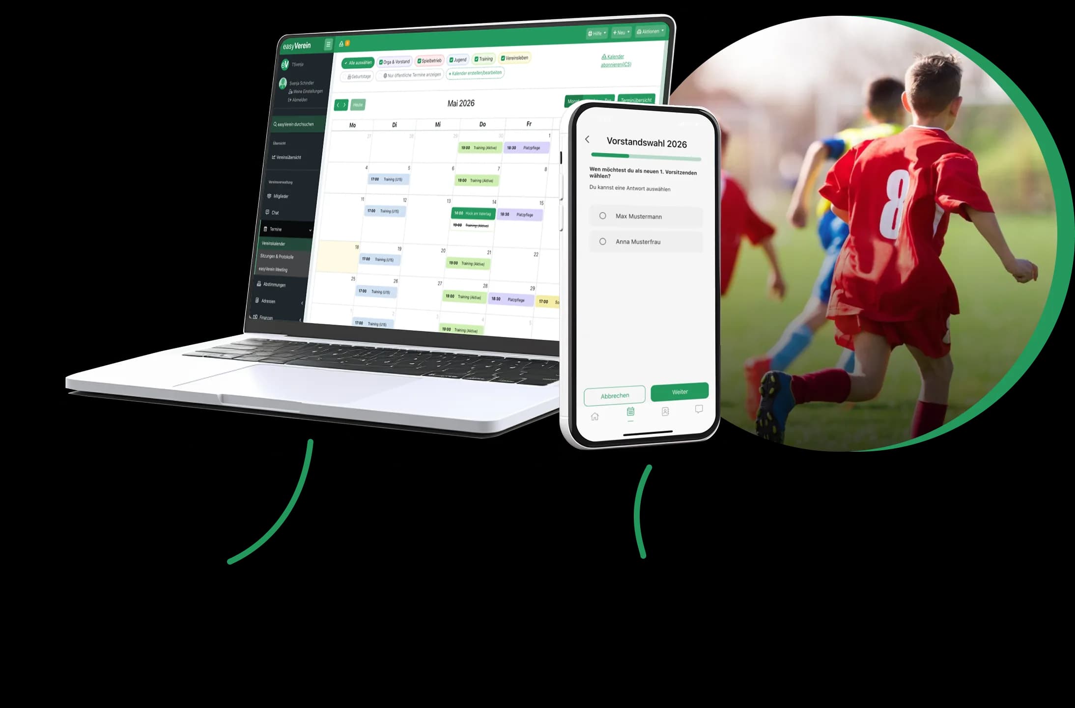 easyVerein für Fußballvereine