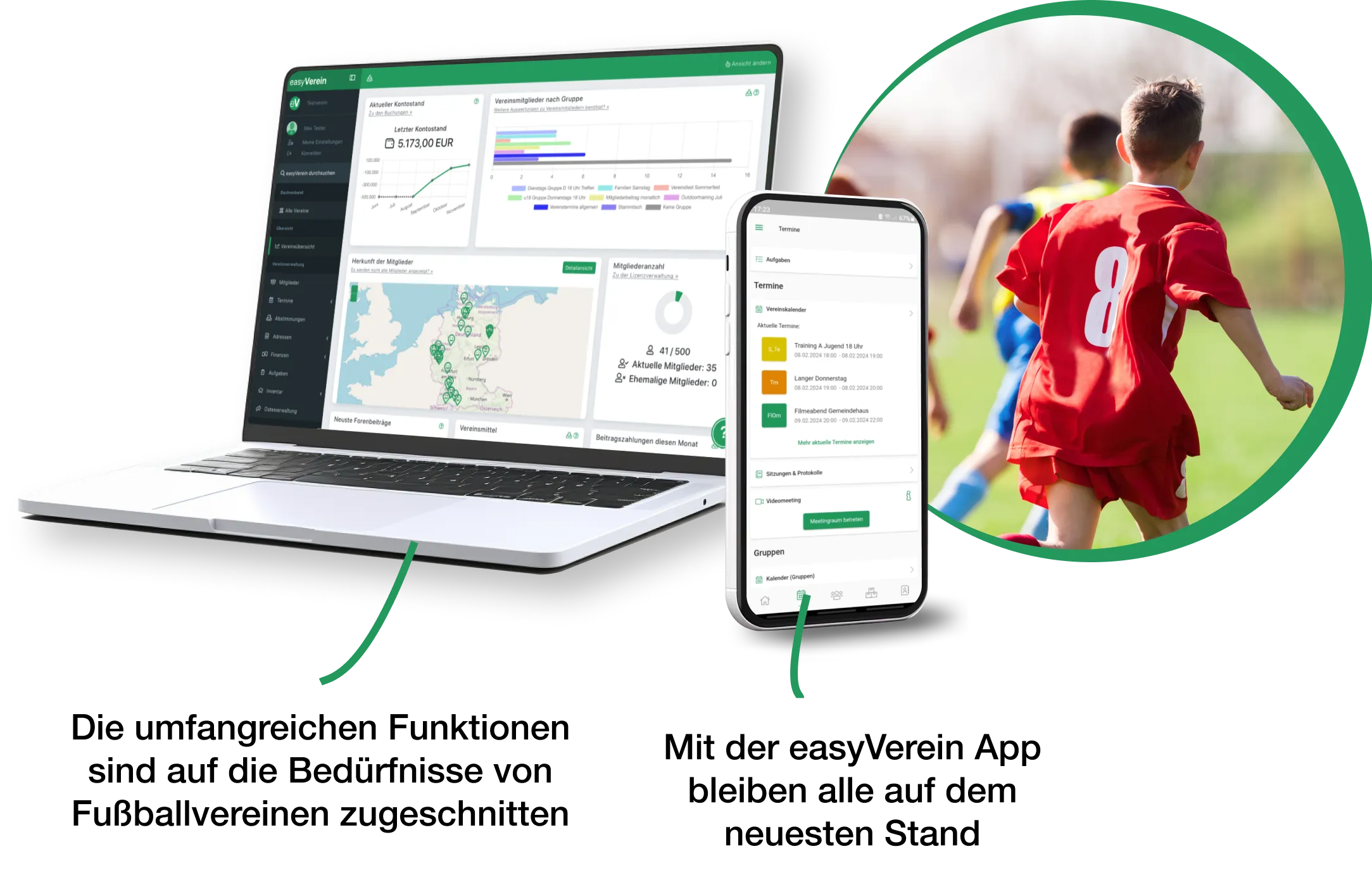 easyVerein Web und App